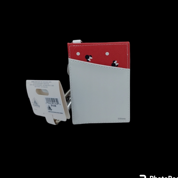 Disney Minnie Mouse Pull ID Holder NWT - Picture 7 of 8